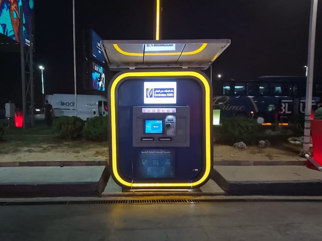 Emirates NBD ATM Housing by ElBadr Light Industries