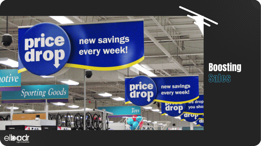 ElBadr Light Industries Retail Signage - Signage Benefits