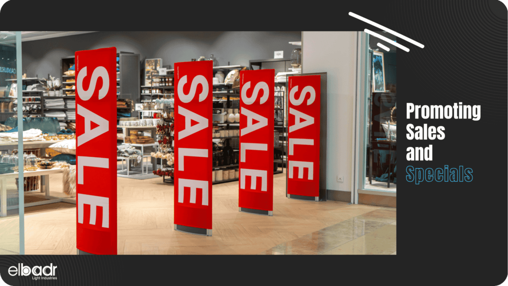 ElBadr Light Industries Sale Signage - Signage Benefits