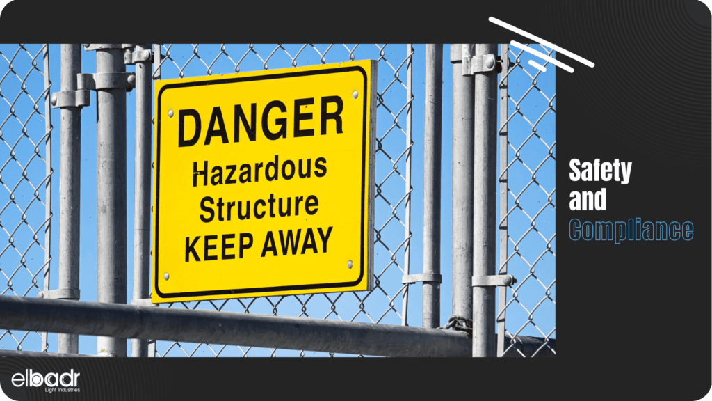 ElBadr Light Industries - Safety and Compliance Signage