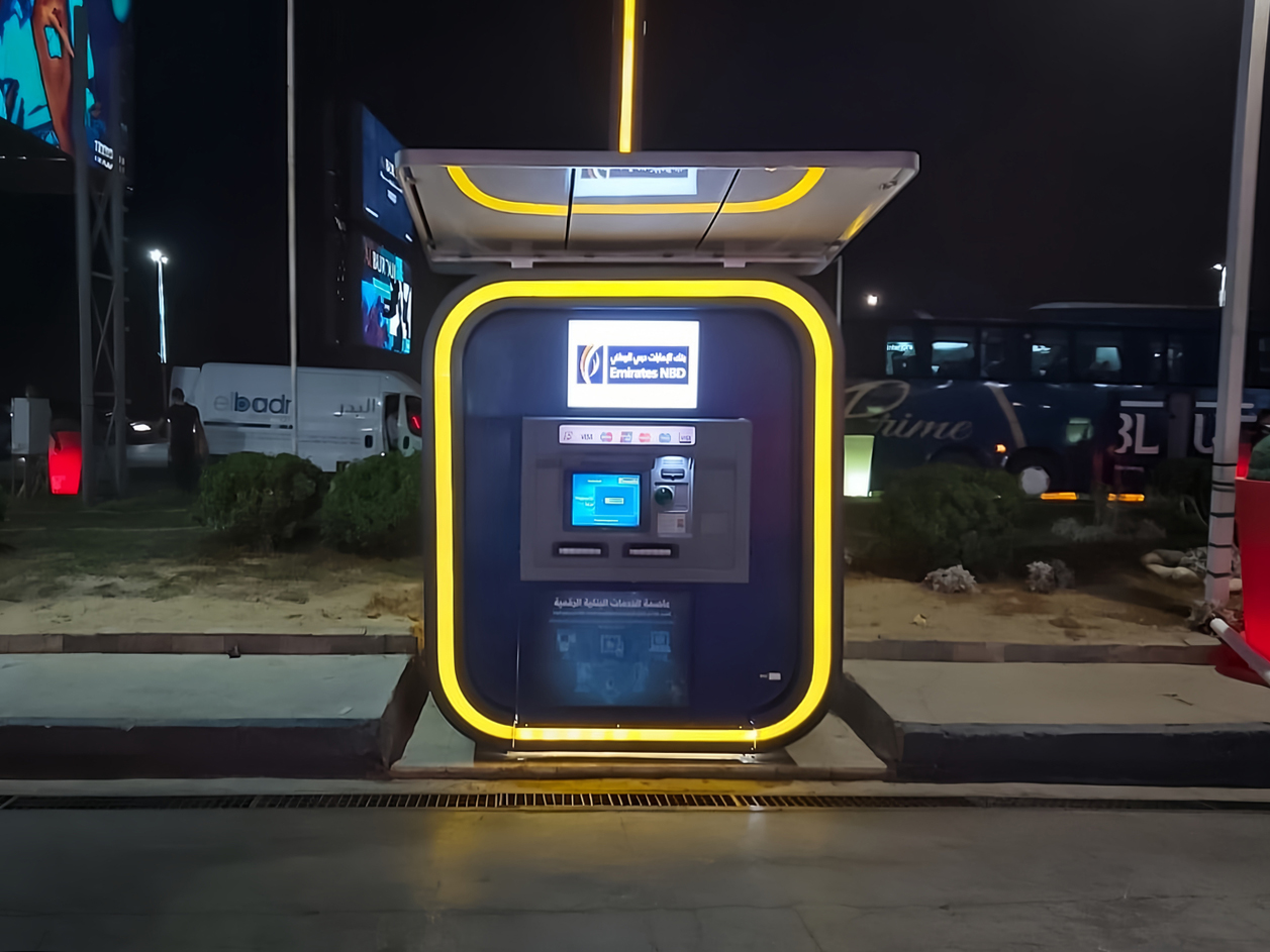 ATM Kiosks in Egypt - ElBadr Light Industries