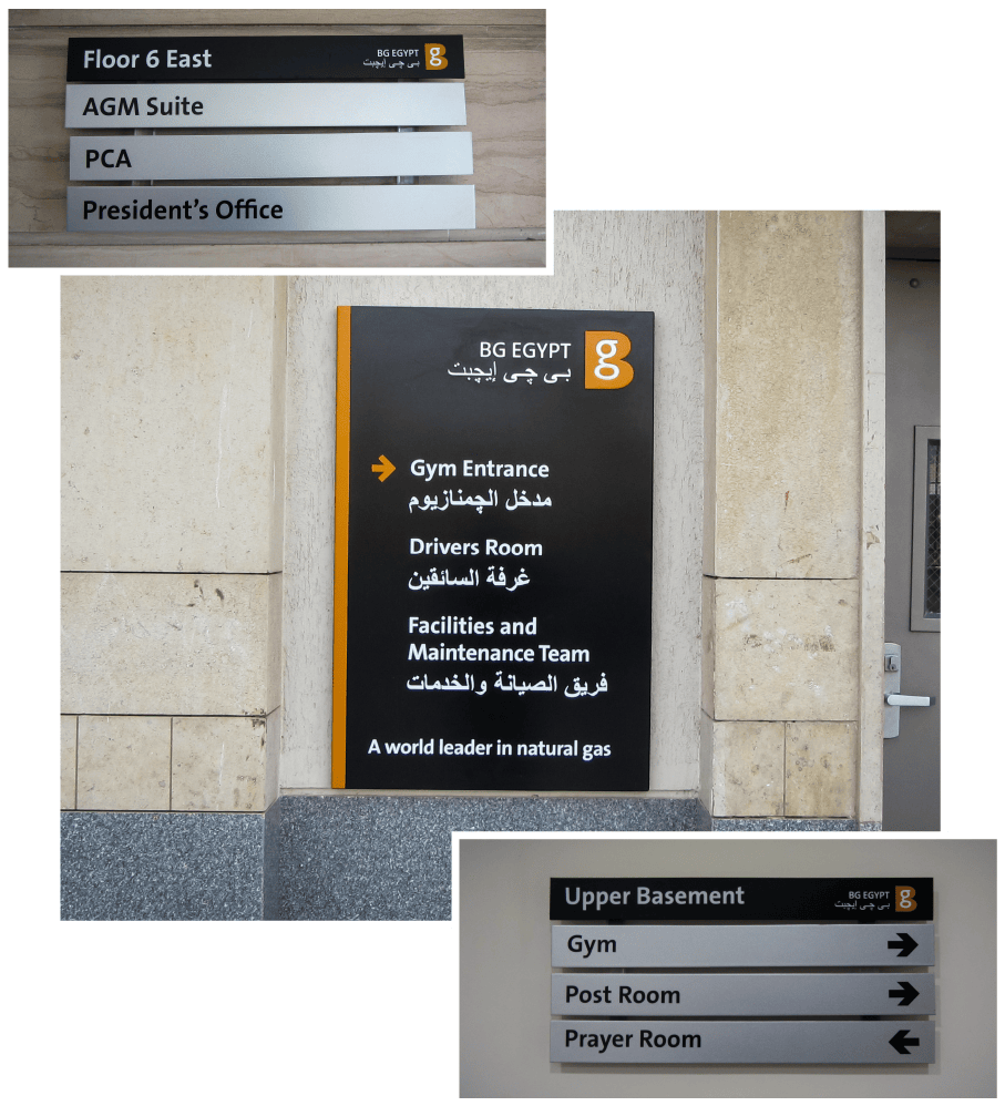 Directory Signs