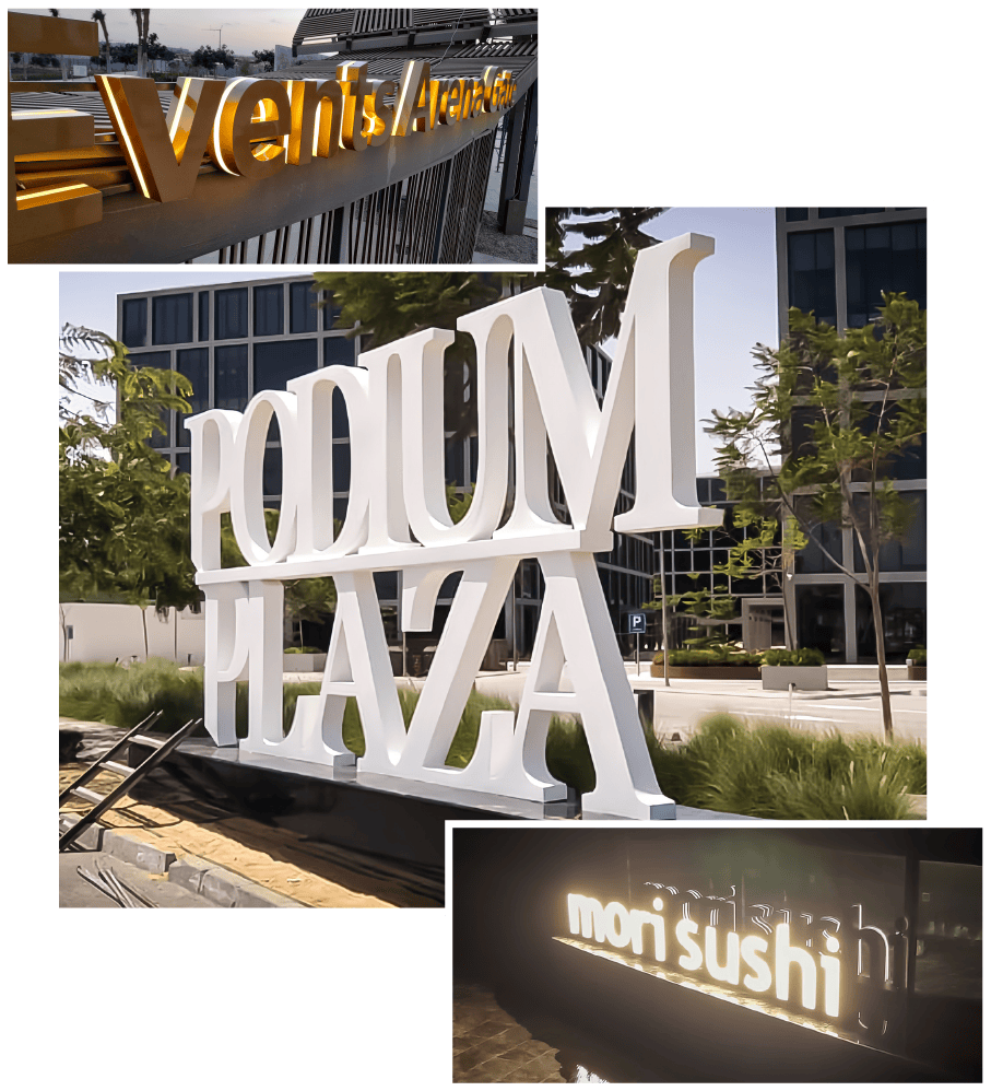 Signage Solutions in Egypt