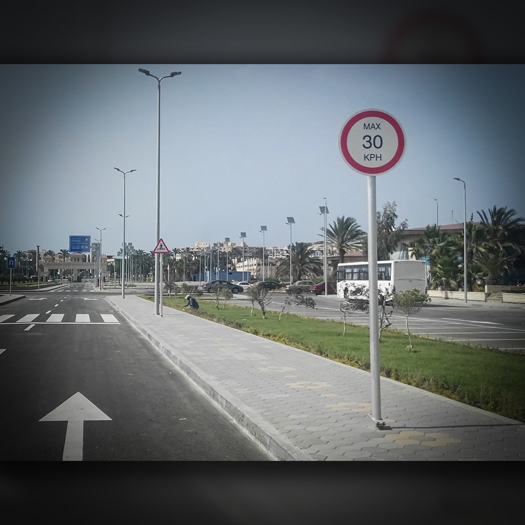 Traffic Signs in Egypt