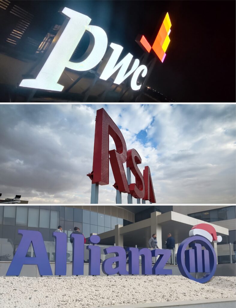 ElBadr Light Industries The First to use Aluminum in Channel Letter Manufacturing in Egypt